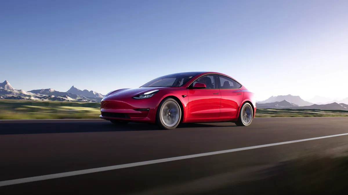 tesla 2021 price