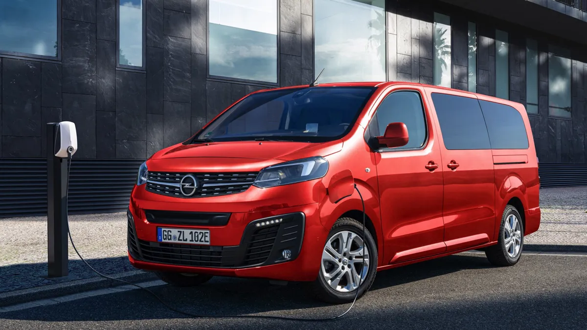 Vauxhall vivaro electric on sale van price