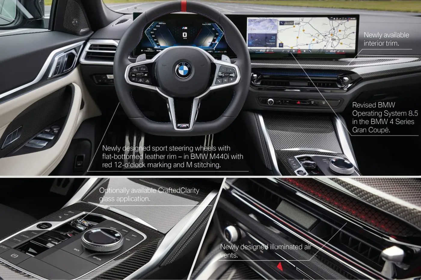 Updated Bmw I4 And 4 Series Gran Coupe: Prices And Specs Revealed