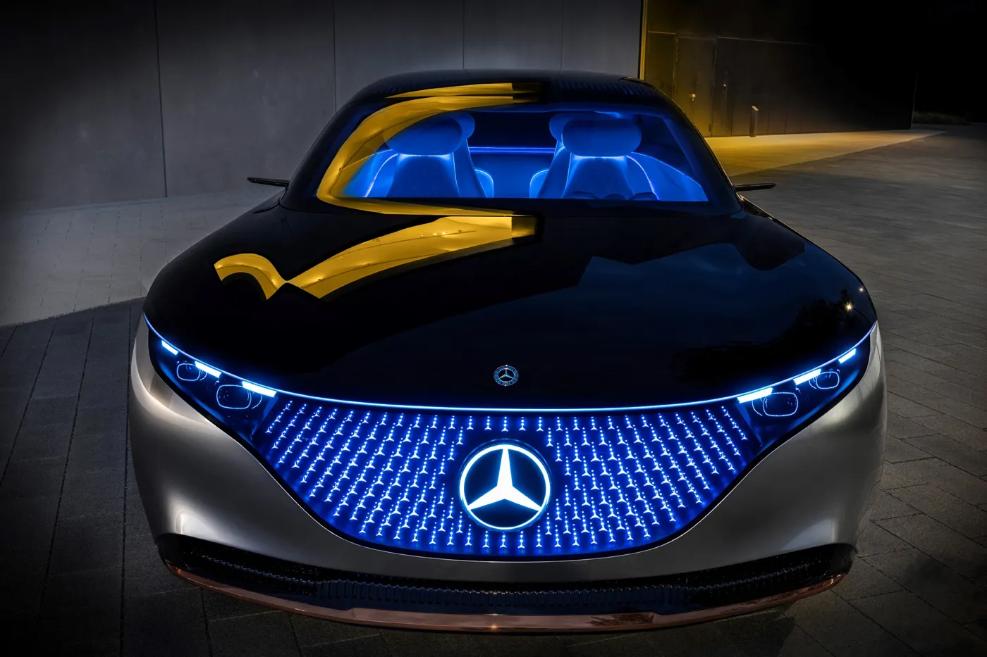 mercedes benz latest electric car