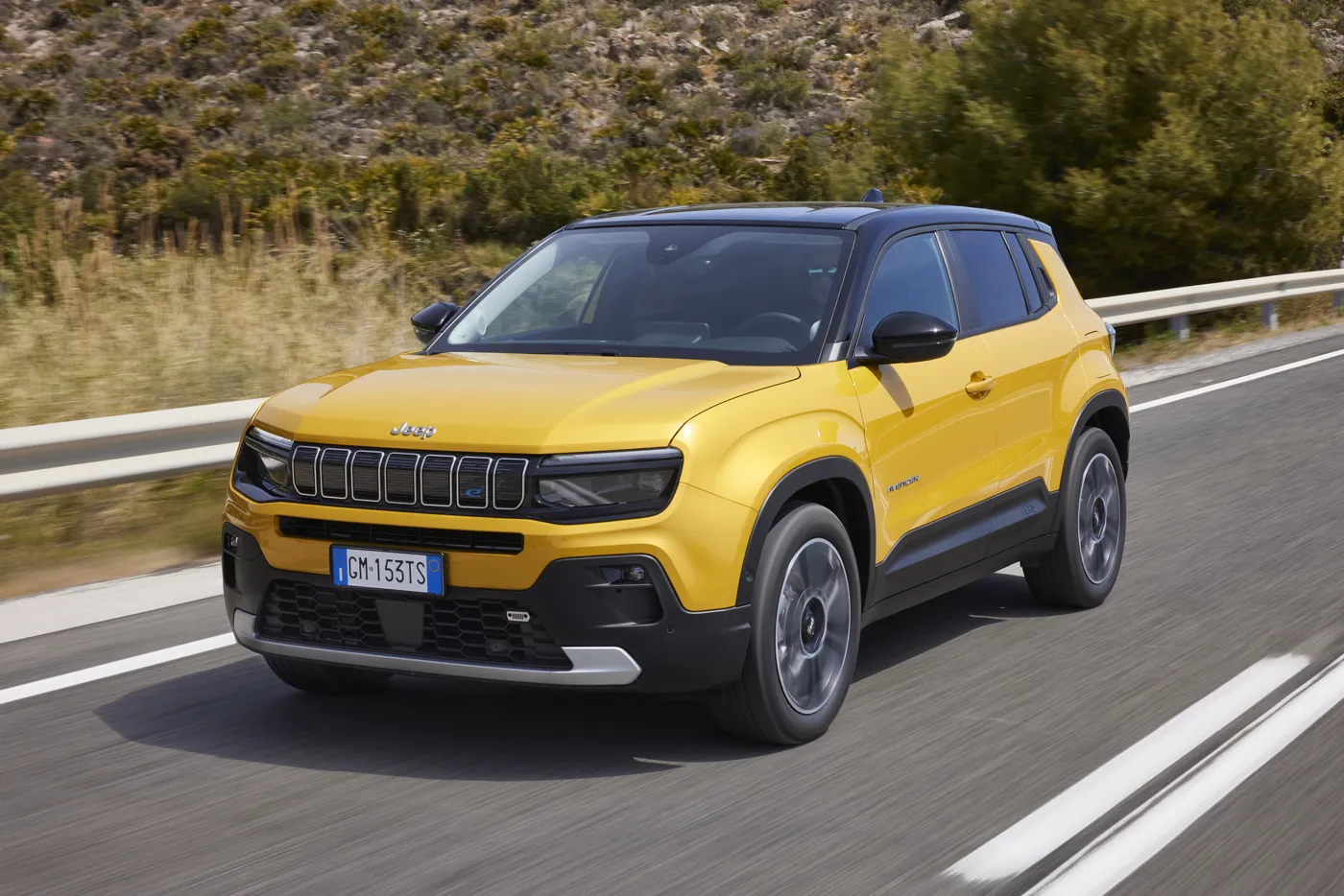Jeep Avenger  charismatic fully-electric small SUV impresses