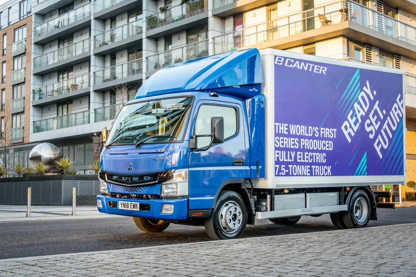 fuso electric truck