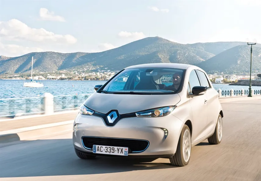 Renault zoe store dynamique range