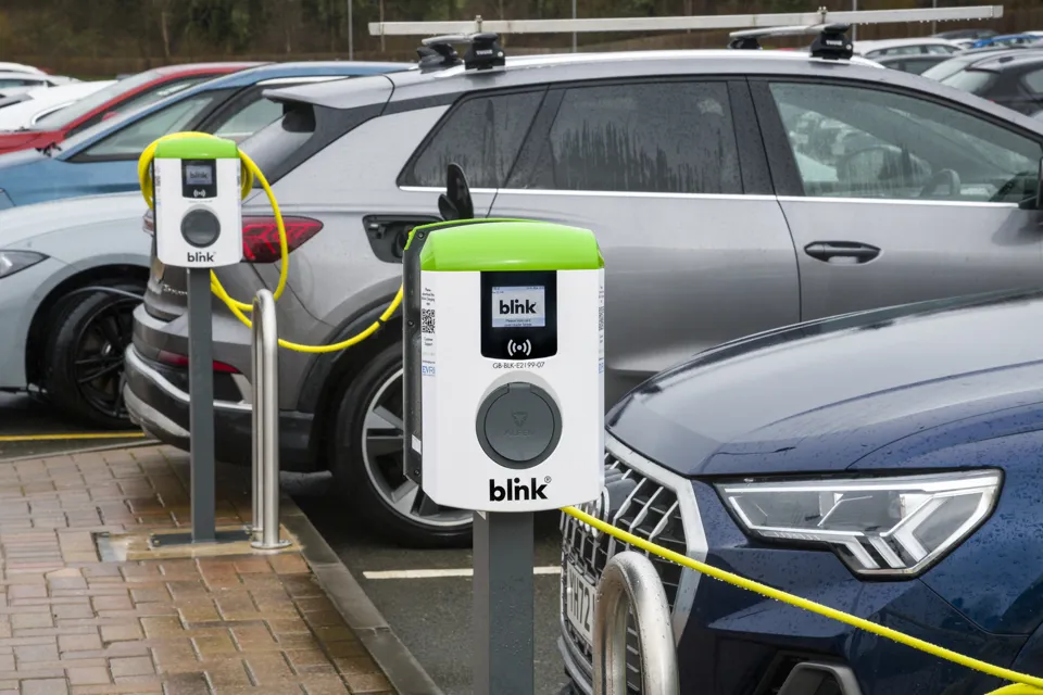 Charging hub installed to power Evri fleet