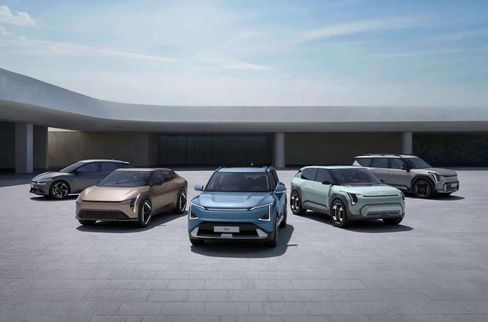 Kia Ev3 Ev4 And Ev5 Three New Electric Models Revealed