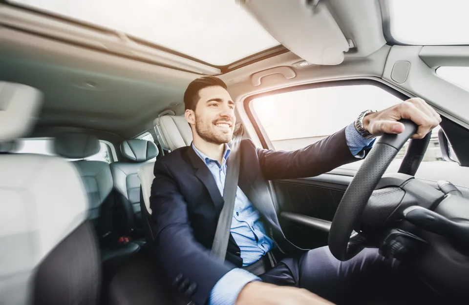 Company car drivers spend almost three years of their career behind the ...