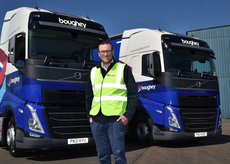 Boughey takes delivery of first Volvo new generation FH vehicles