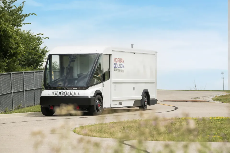 electric step van