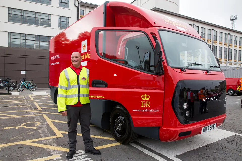 Royal mail best sale transit van