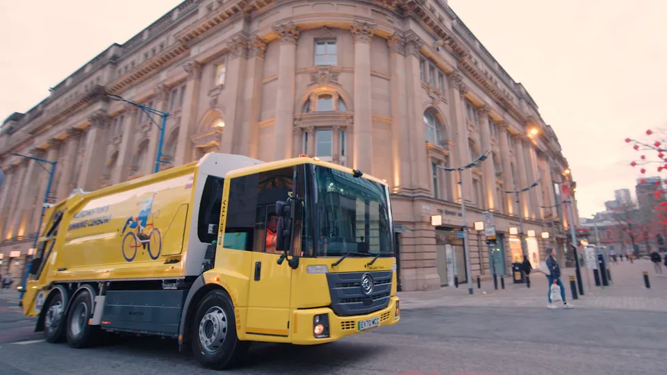 Biffa introduces electric refuse trucks to Manchester
