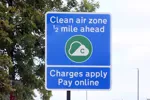 Clean air zone sign