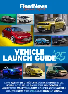 2025 vehicle launch guide