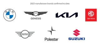 CCIA 2023 first manufacturer logos