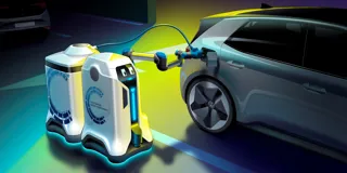 VW charging robot