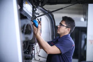 Scania service technician