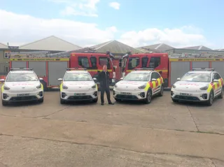Avon & Fire Rescue Service electric vehicles