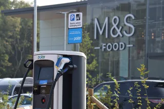 BP rapid charger at M&S store