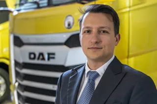David Kiss, MD at Daf Trucks in the UK 