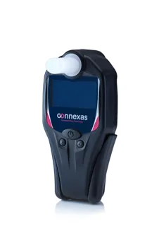 alcohol breath tester for use in vans and cars