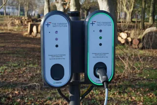 EV chargers at the Faraday Institution