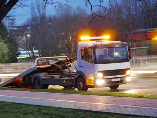 Flatbed recovery 