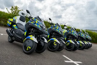 Hybrid police bikes