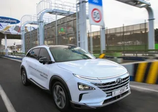 Hyundai Nexo automous vehicle trial