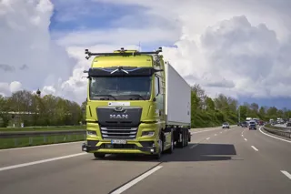 MAN autonomous truck
