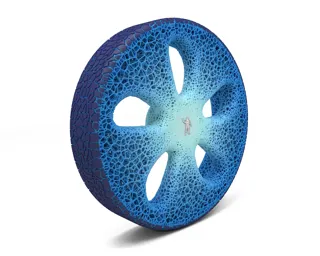 Michelin visionary concept tyre 