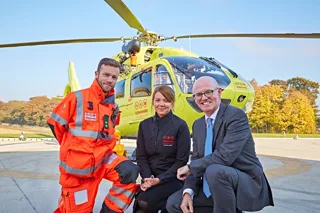 Nexus Vehicle Rental raises £12,000 for Yorkshire Air Ambulance