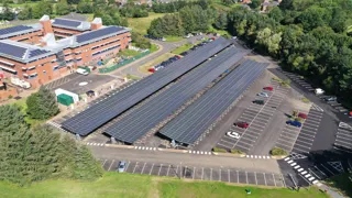 Northumberland County Council solar array