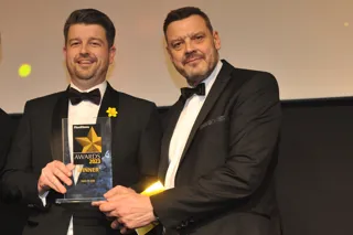Supplier of the year at the 2023 Fleet News Awards Kwik Fit