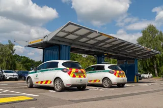 solar panels at Surrey Council