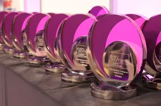 Everywoman in Transport and Logistics Awards 2024 trophies