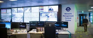 Transport for London's (TfL) network control management centre
