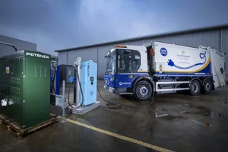 Veolia vehicle-to-grid trial