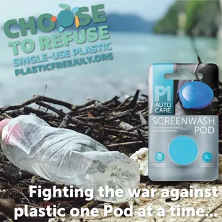 plastic bottle on beach