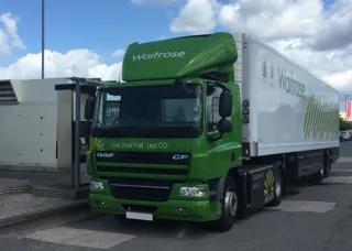 CNG powered truck 