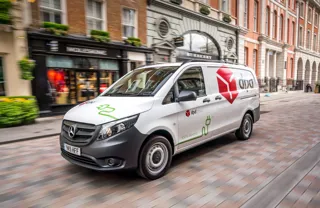 DPD has become the first UK customer to take on a fully-electric Mercedes-Benz eVito van