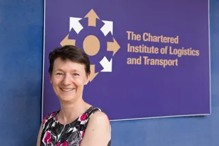 Sharon Kindleysides, chief executive at the Chartered Institute of Logistics and Transport (CILT)