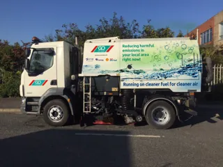 Go Plant trials clean fuel for road sweeper fleet