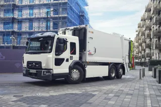 Enfield Council fully-electric Renault refuse Truck 