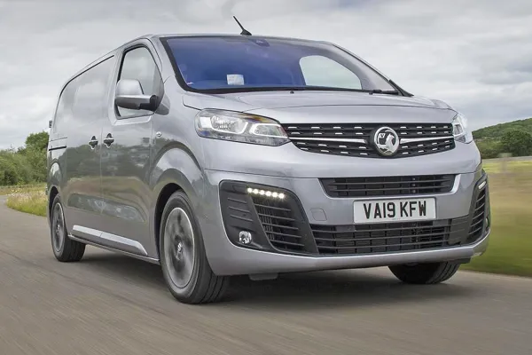 Vauxhall Vivaro in metallic grey