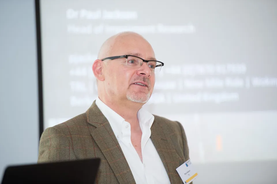 Dr Paul Jackson speaking at the September 2018 Fleet200 Club meeting