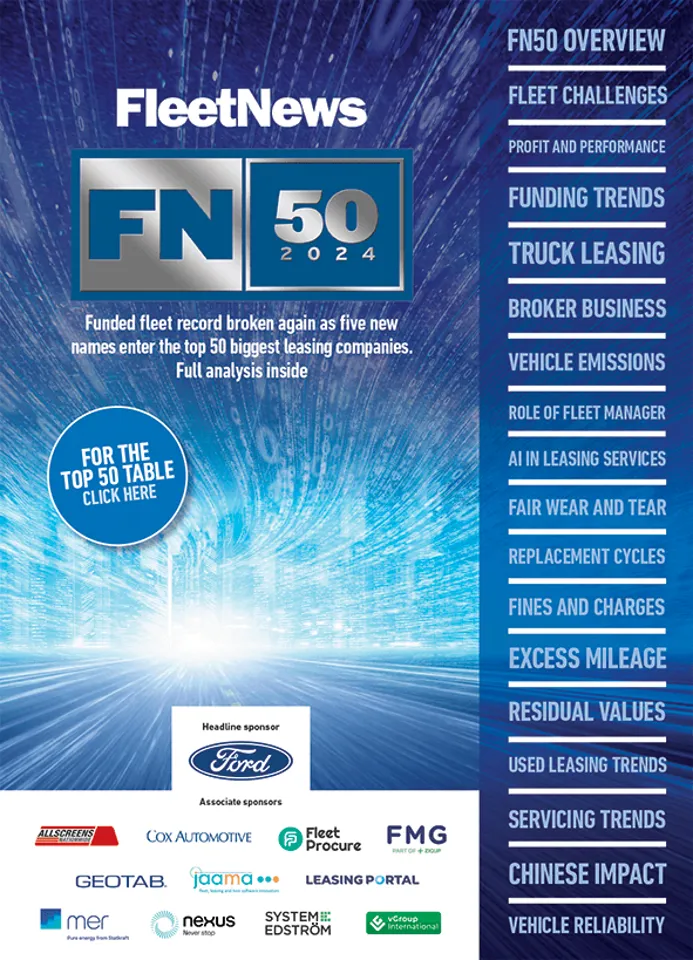 Fleet News FN50 2024 report cover