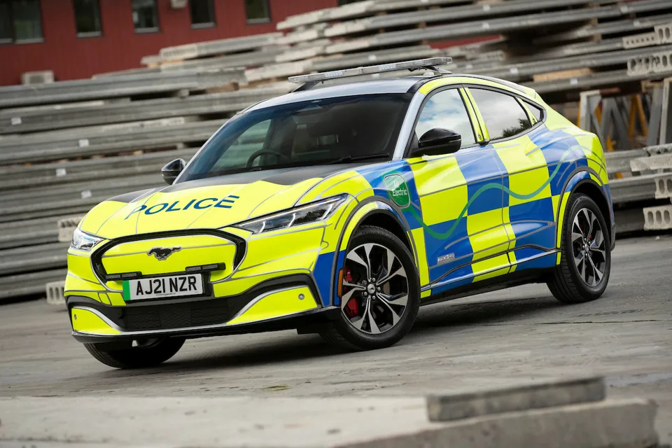 Fod Mustang Mach-E police car concept