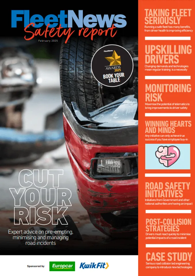 Fleet News safety report 2025 cover