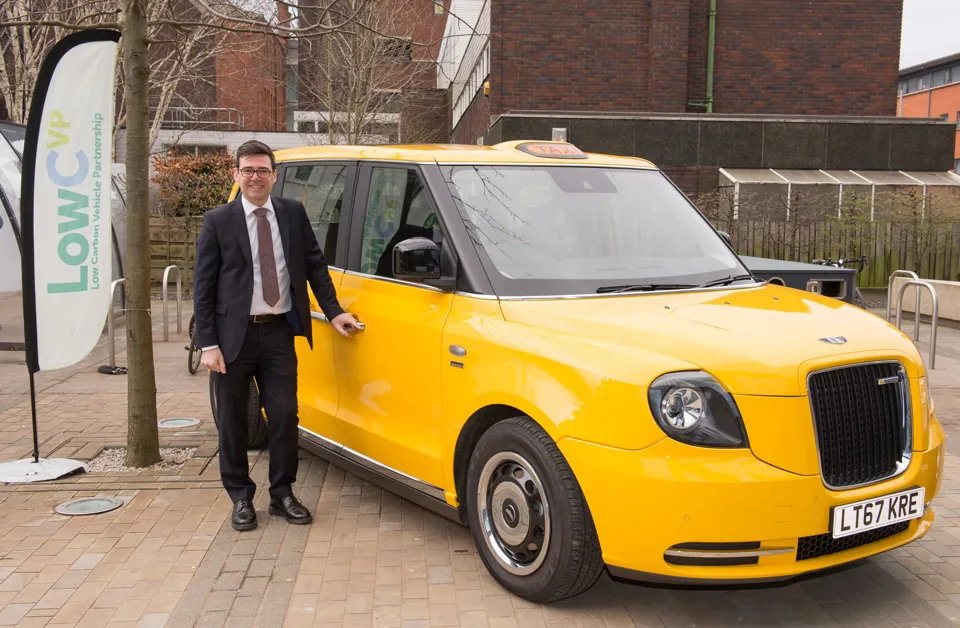 Mayor of Greater Manchester, Andy Burnham.