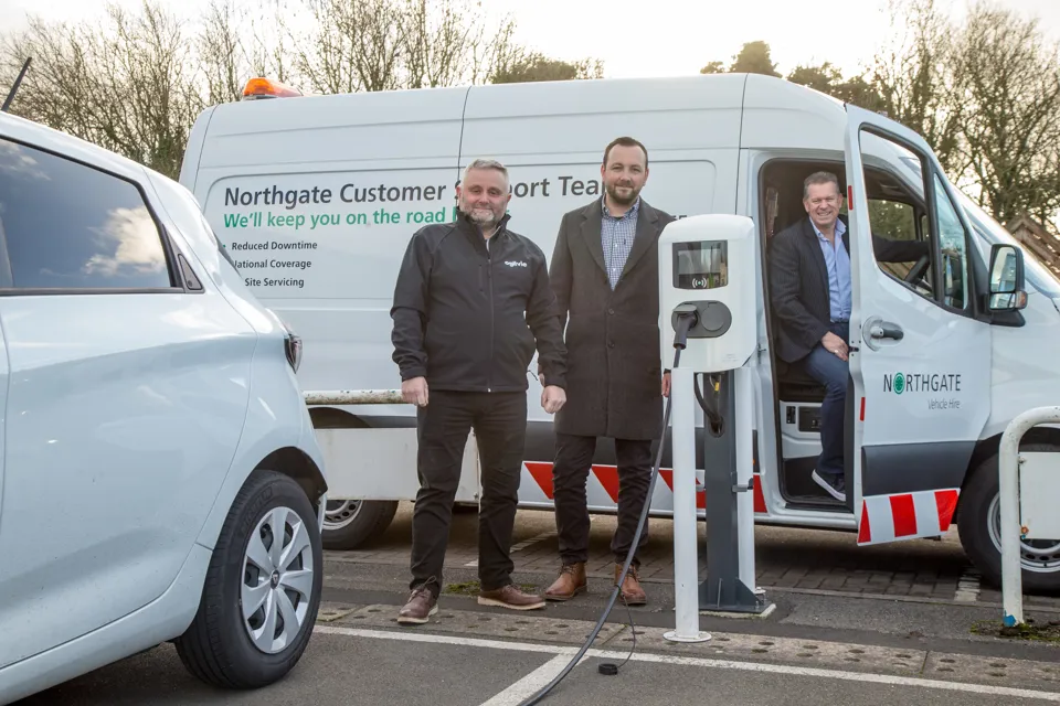 Ogilvie Fleet delivers electric vehicle to Redde Northgate