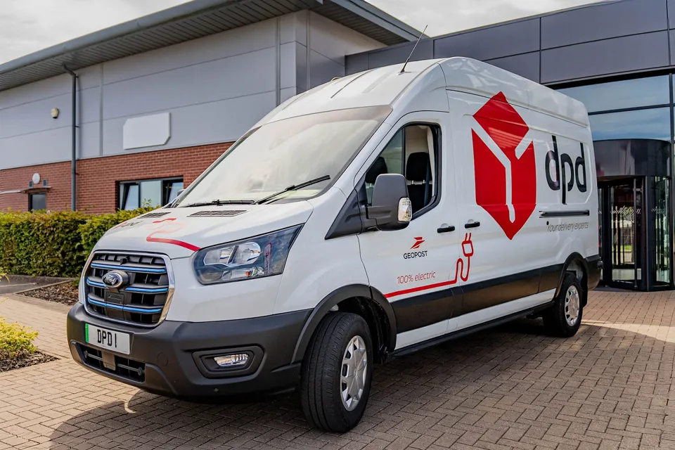 DPD electric van